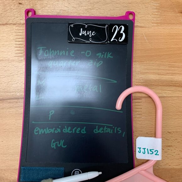 Johnnie-o Bailey Sweater Mens L Large Metal-Blue Quarter Zip Cotton Nylon Silk - Picture 11 of 12